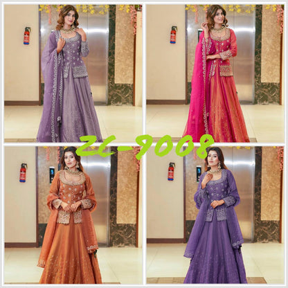 New Designer Party Top Lehenga & Dupatta Set