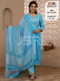 ✨ Stylish Blue Nyra Cut Set – Elegant & Trendy Ethnic Wear ✨