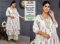 Alia Style grass green PRINTED Nyra Cut Ensemble – A Fusion of Glamour & Tradition